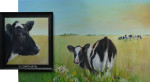 Uitzicht op het weiland, COMPO-ART, Gerrit Hoogebeen, 70 x 137 cm